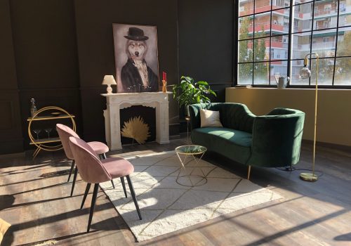 Loft multiespacio de estilo vintage & industrial