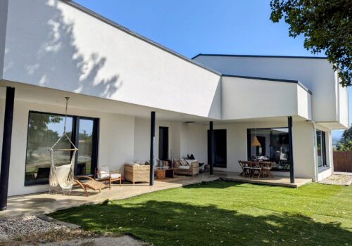 Chalet familiar de estilo nórdico