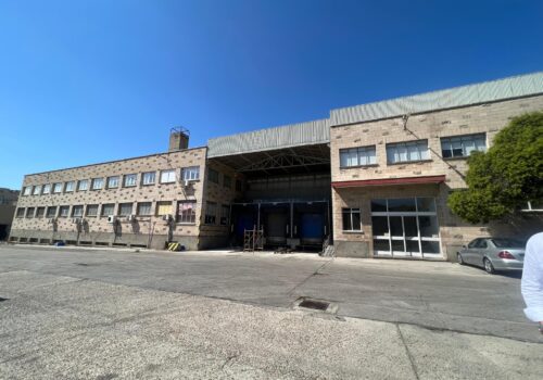 Industrial warehouse structure