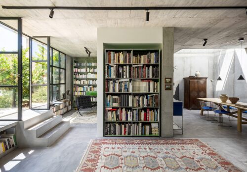 Casa moderna hormigón con piscina