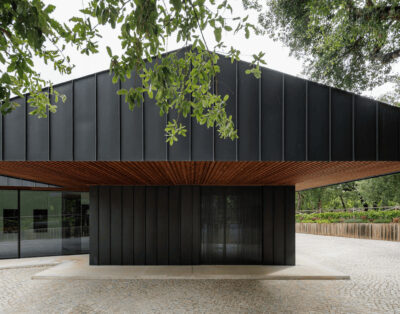 Casa contemporánea integrada en naturaleza en Portugal